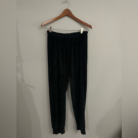 Juicy Couture Black Velour Leggings - Picture 2 of 5